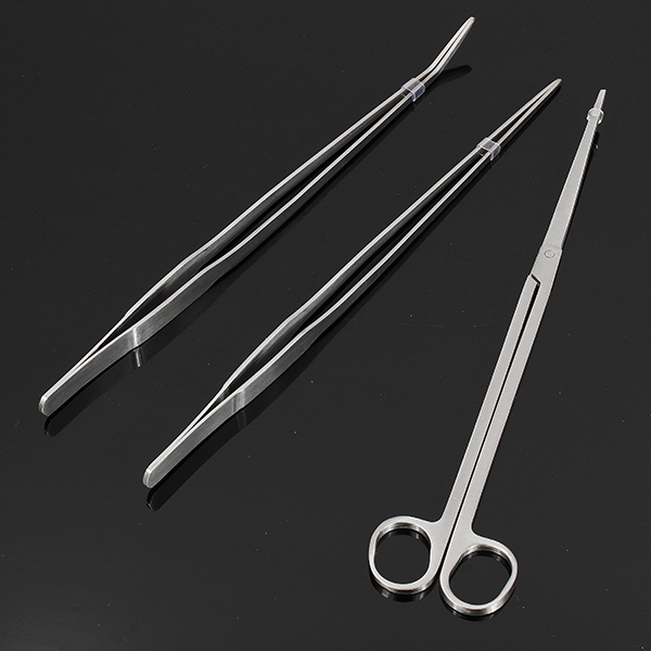 Aquarium tank use scissors