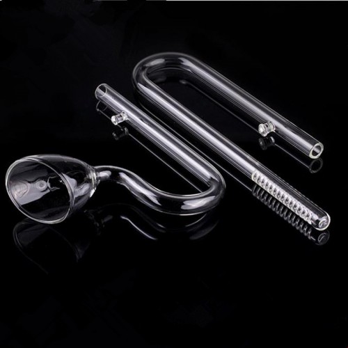 Glass Lily pipe for aquarium tank