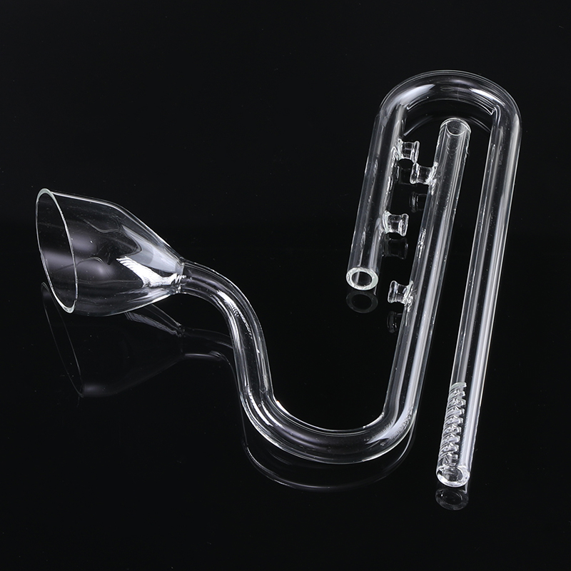 Glass Lily pipe for aquarium tank