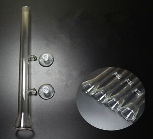 Glass feeding tube