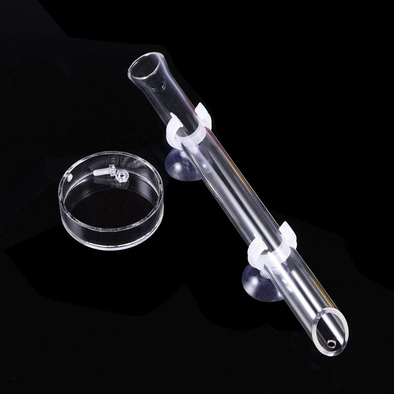 Glass feeding tube