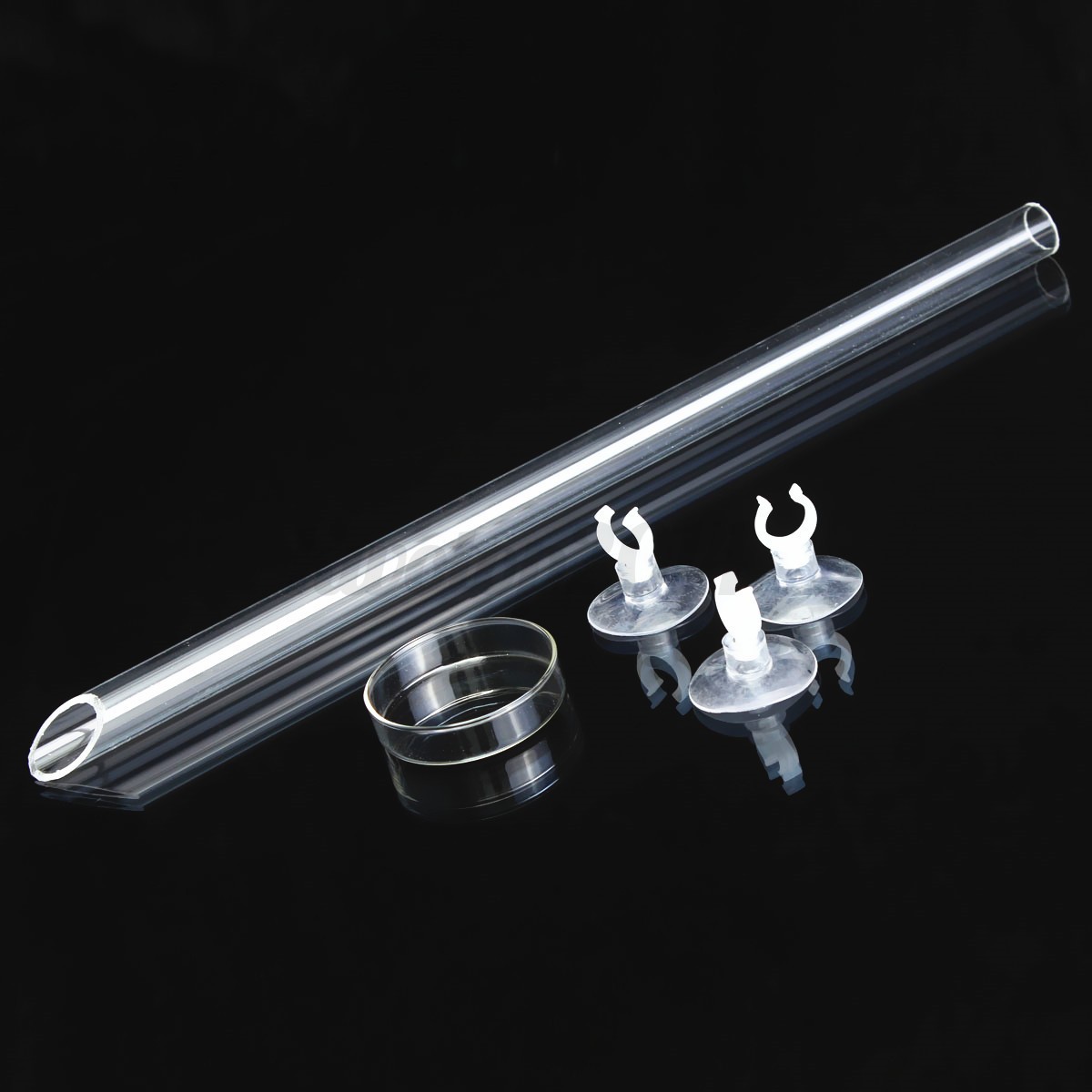 Glass feeding tube