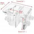 Aquarium tank tool acrylic holder