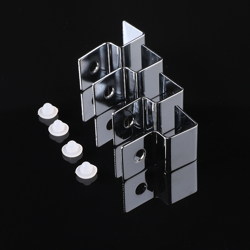  Stands,Fish Tank Glass Cover Clip Support Holder,4PCs Stainless Steel Aquarium Glass Cover Lid Bracket - Non-Slip and D