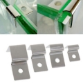  Stands,Fish Tank Glass Cover Clip Support Holder,4PCs Stainless Steel Aquarium Glass Cover Lid Bracket - Non-Slip and D