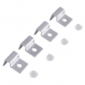  Stands,Fish Tank Glass Cover Clip Support Holder,4PCs Stainless Steel Aquarium Glass Cover Lid Bracket - Non-Slip and D