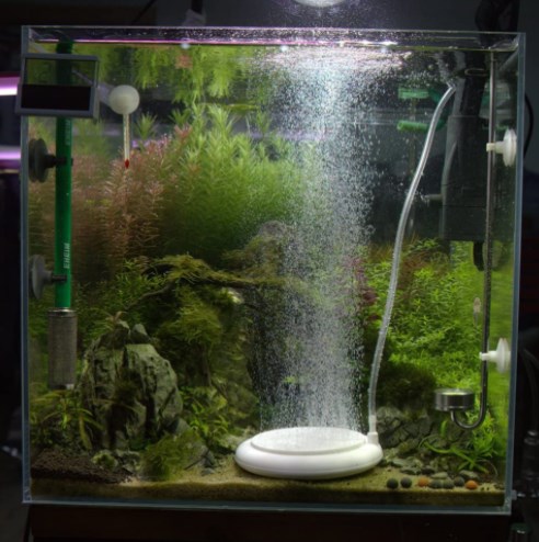 Aquarium Air Stone, Bubble Stone Fish Tank Oxygen Stone Ultra Silent Deep Dissolving Oxygen Diffuser Kit for Aquarium Fi