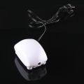 Aquarium Air Pump Dual Outlet with Accessories for Up to 100 Gallon Tank