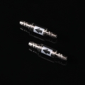 Glass Aquarium Supply Accessories, CO2 Diffuser CO2 Drop Checker CO2 Bubble Counter Check Valve for Aquarium Planted Tan