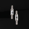 Glass Aquarium Supply Accessories, CO2 Diffuser CO2 Drop Checker CO2 Bubble Counter Check Valve for Aquarium Planted Tan