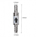 Glass Aquarium Supply Accessories, CO2 Diffuser CO2 Drop Checker CO2 Bubble Counter Check Valve for Aquarium Planted Tan