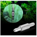 Glass Aquarium Supply Accessories, CO2 Diffuser CO2 Drop Checker CO2 Bubble Counter Check Valve for Aquarium Planted Tan