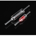 Aquarium Air Pump Check Valves Red/Clear Clear Plastic One Way Non-Return Check Valve for Fish Tank