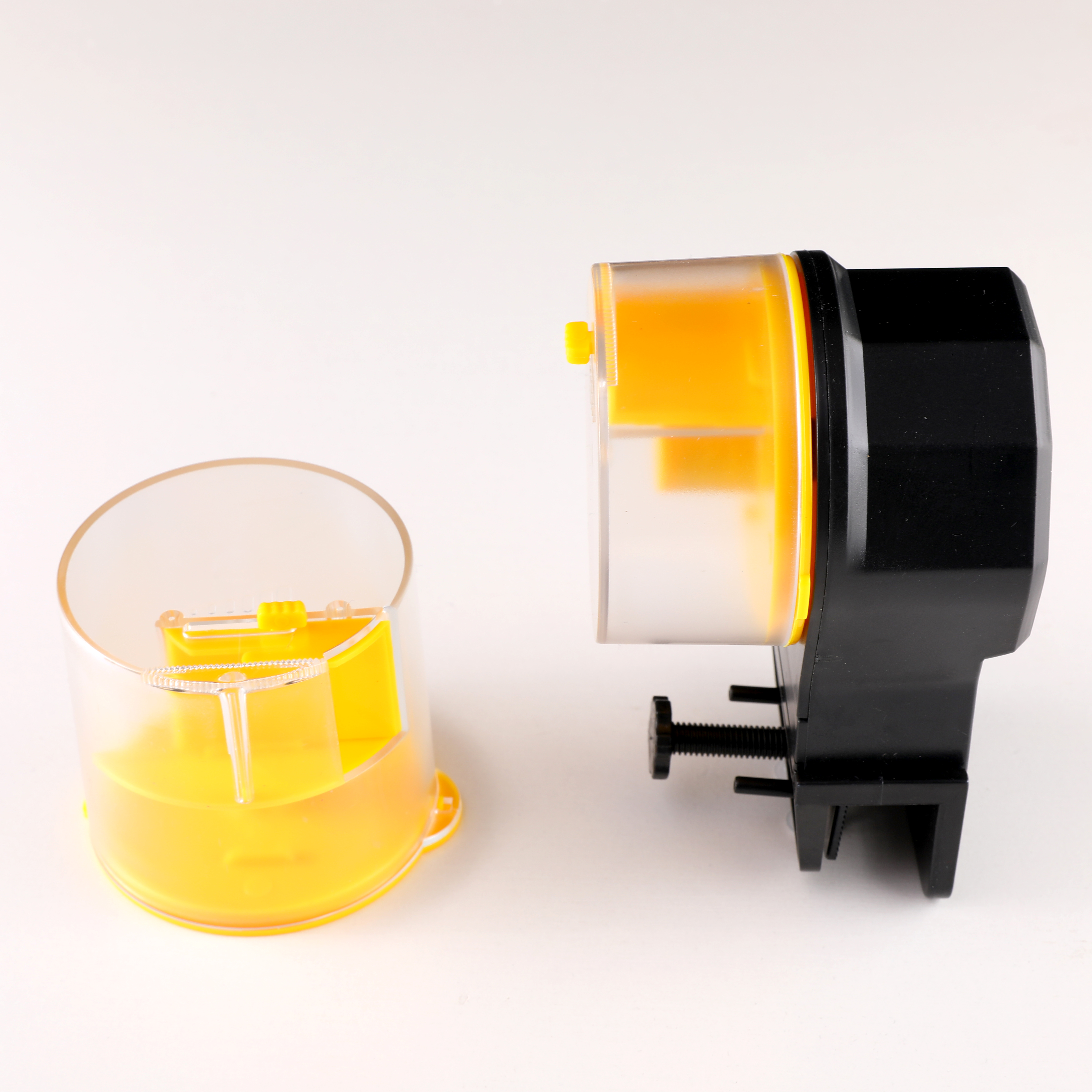 Intelligent Betta Fish/Turtle/Goldfish Automatic Fish Feeder, Aquarium Tank Timer Auto Feeder with 2 (100ml/ 210ml ) Foo