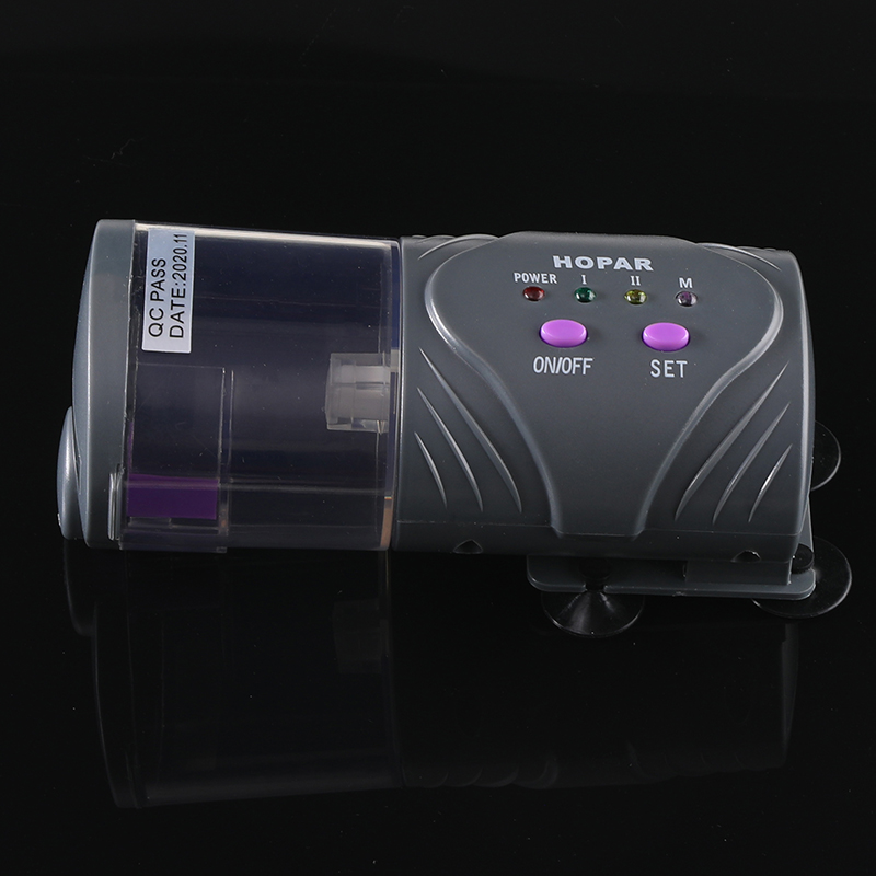 Intelligent Betta Fish/Turtle/Goldfish Automatic Fish Feeder, Aquarium Tank Timer Auto Feeder with 2 (100ml/ 210ml ) Foo