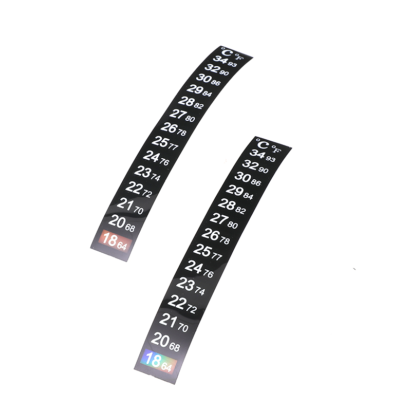  Liquid Crystal Vertical Aquarium Thermometer