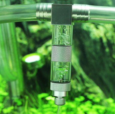 Aquarium inline diffuser